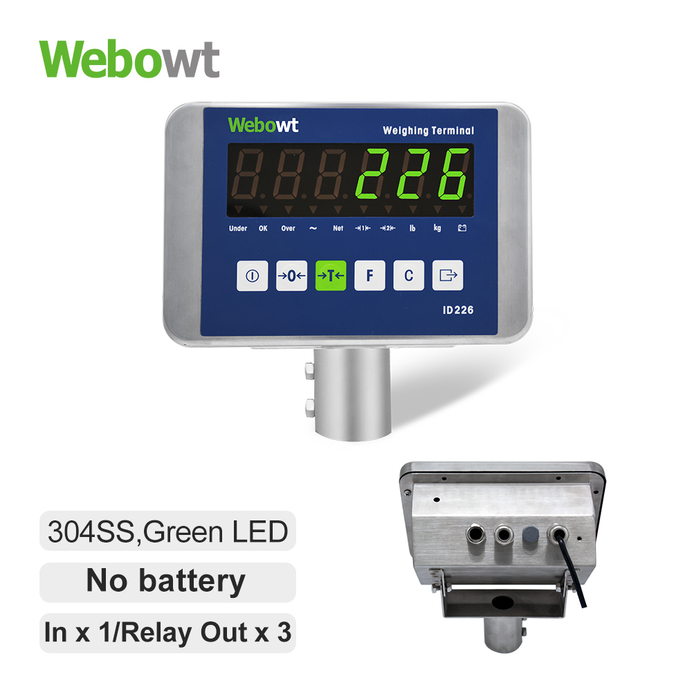 ID226, 304SS Body(Type2), Round supporting housing, two serial ports