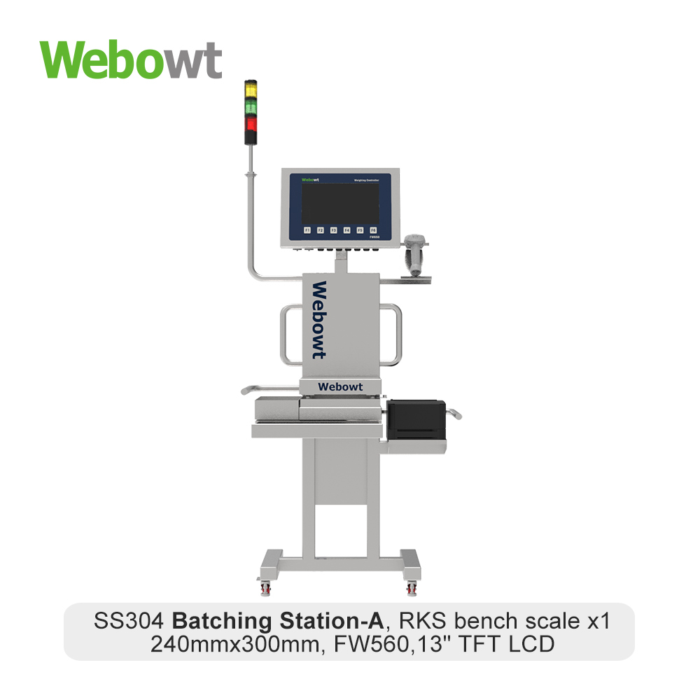 FW650, Harsh (Simple Single-scale Batching Workstation WB-MFS-A-ST-S)