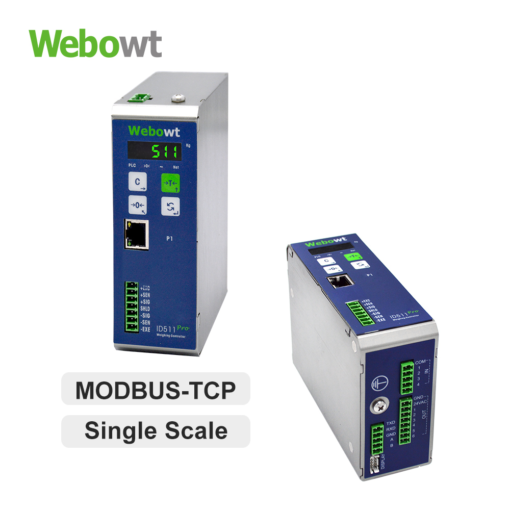 ID511Pro DIN Rail, RS232/485, LAN x 1, MODBUS-TCP, TCP/IP, INX4/OUTX6, 220VAC/24VDC, 6000e