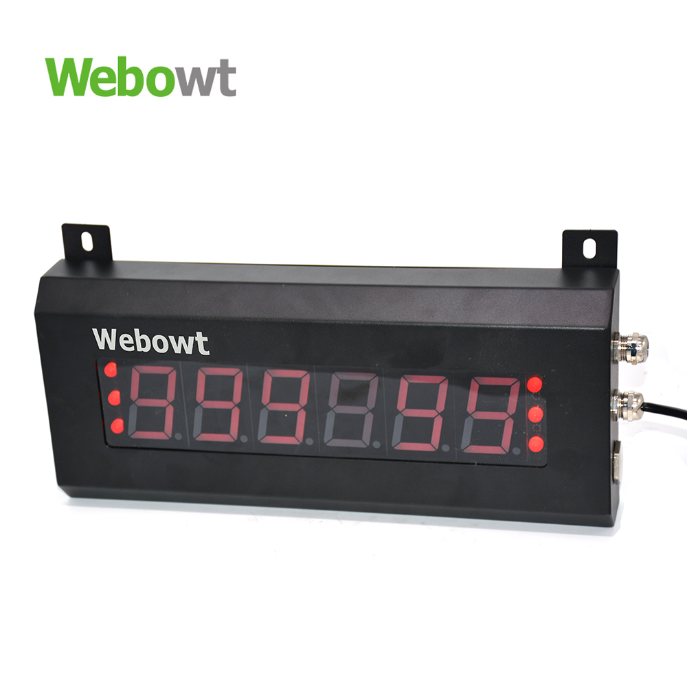 Order No. 800000Z, Model No.: ID100-2.3-W-D, 2.3'' LED Red display, RS232/485, WIFI, Carbon steel plastic spraying, non explosion-proof, 24VDC/(Order No.: 800000N, 220VAC)