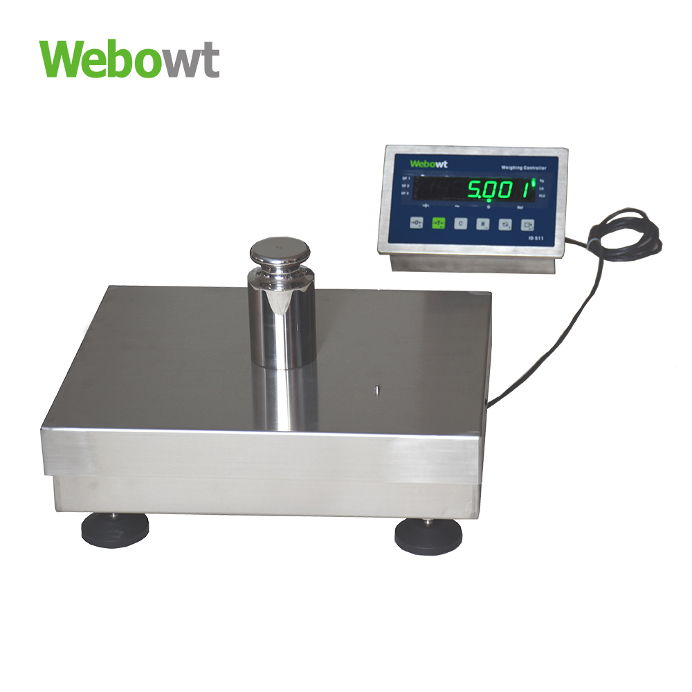 WEBOWT Bench Scale RGS4050 Industrial High Precision with Indicator ID511 Harsh